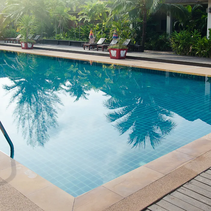 Piscine sur mesure réalisée à Fréjus